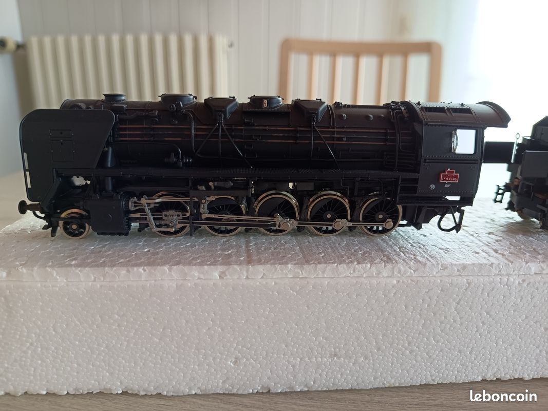 Train miniature - ROCO - Roco 70030 - Locomotive à vapeur - DB - Blanc - Bleu - Jeux