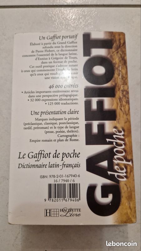 Dictionnaire latin français Gaffiot (image 2)