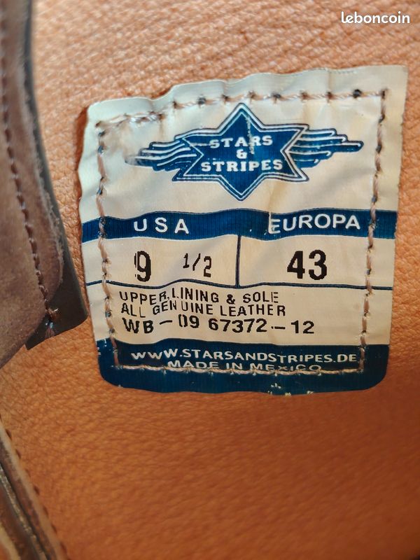 Paire de santiags stars and stripes (image 2)