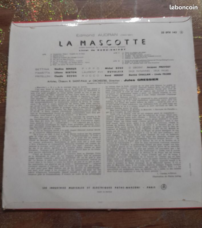 33tours opéra comique (image 2)