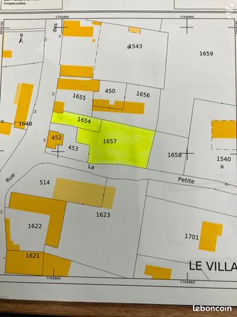 Terrain 844 m² SEBOURG