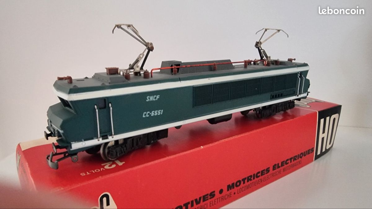 Caisse De Locomotive Jouef CC 6515 – Pièce Détachée D’occasion