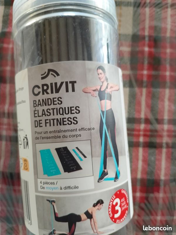 Wild Instincts Set De Bandes De Fitness En Tissu - Élastiques Traction Musculation Doux Sur La Peau, Kit Complet