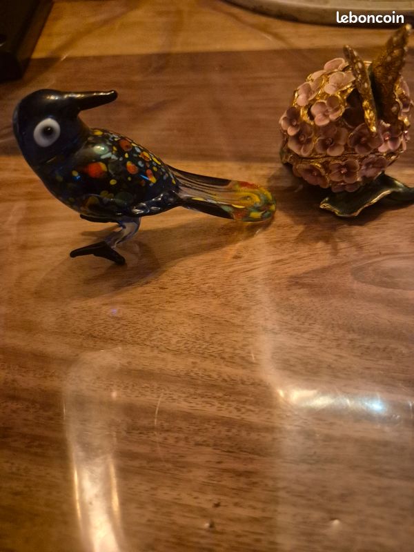 Décoration fleur et papillon et oiseau (image 2)