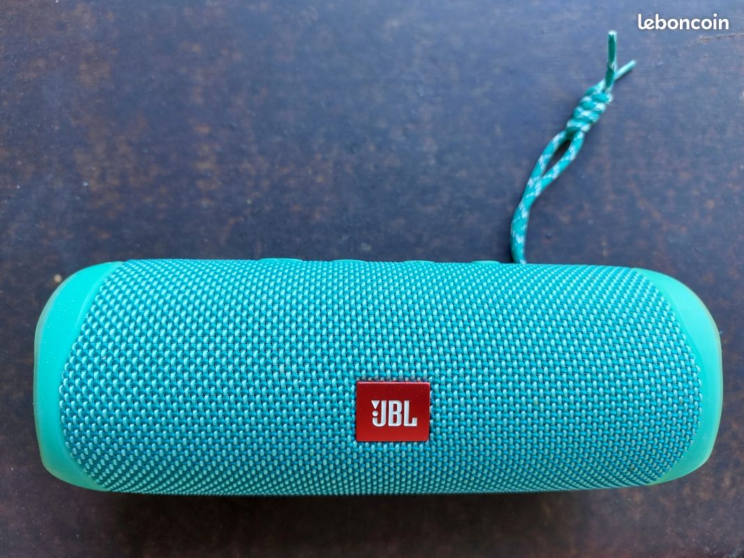 Enceinte JBL Flip 5 bleue (image 1)