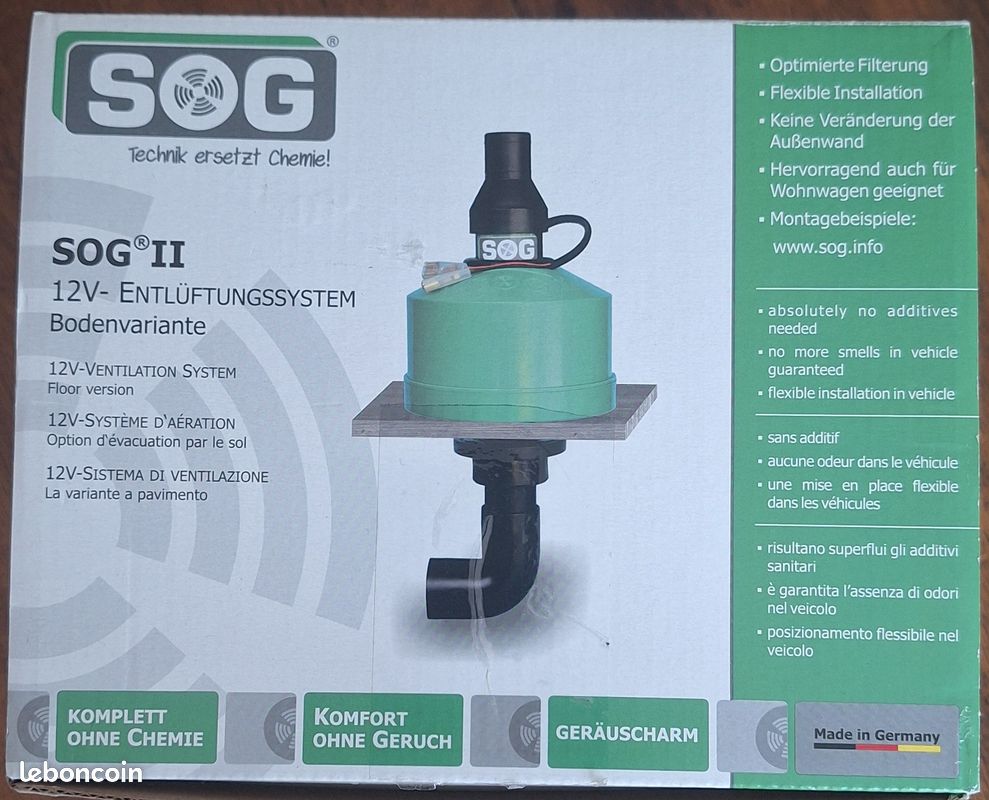SOG Système Connexion 2ème Cassette Thetford C200 Type B – Efficace Et Simple Pour Camping-Car