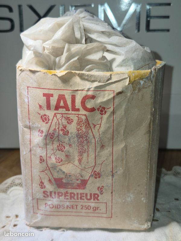 Boite talc ancienne (image 1)