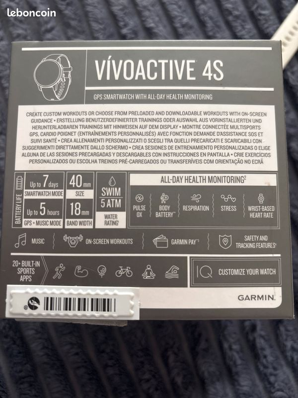 Garmin montre vivo active 4S (image 3)