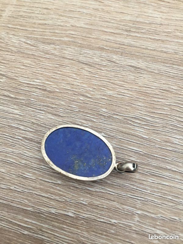 Pendentif bleu en azurite (image 3)