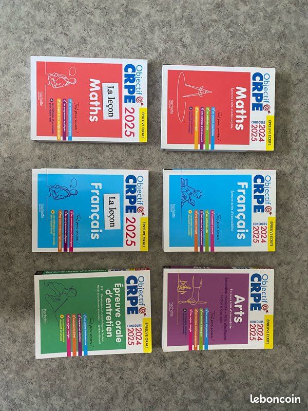 Lot de 6 livres CRPE (image 2)