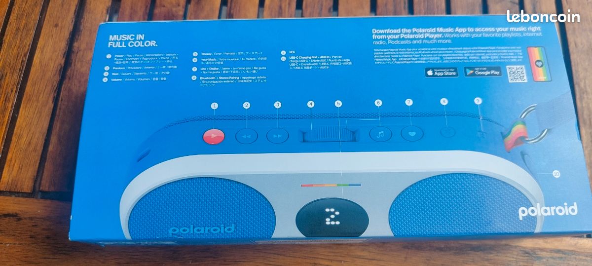 Enceinte bluetooth Polaroid p2 (image 4)
