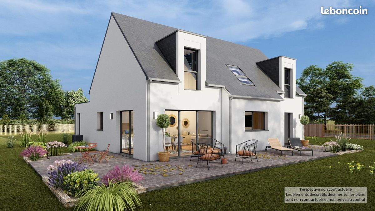Maison 6 pièces 136 m² · à Riantec · 136 m² · 394 280 €