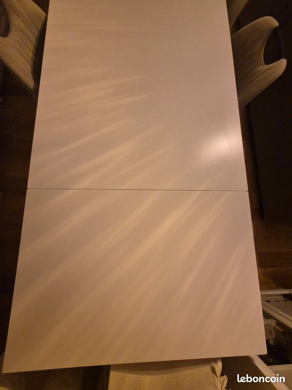 Table IKEA EKEDALEN extensible blanche 120/180 × 80 cm (image 3)