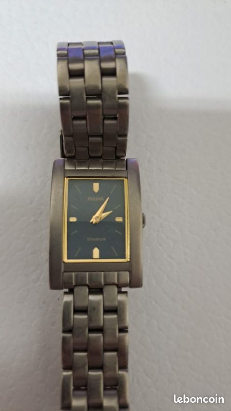 Montre pulsar femme vintage titanium Montres Bijoux
