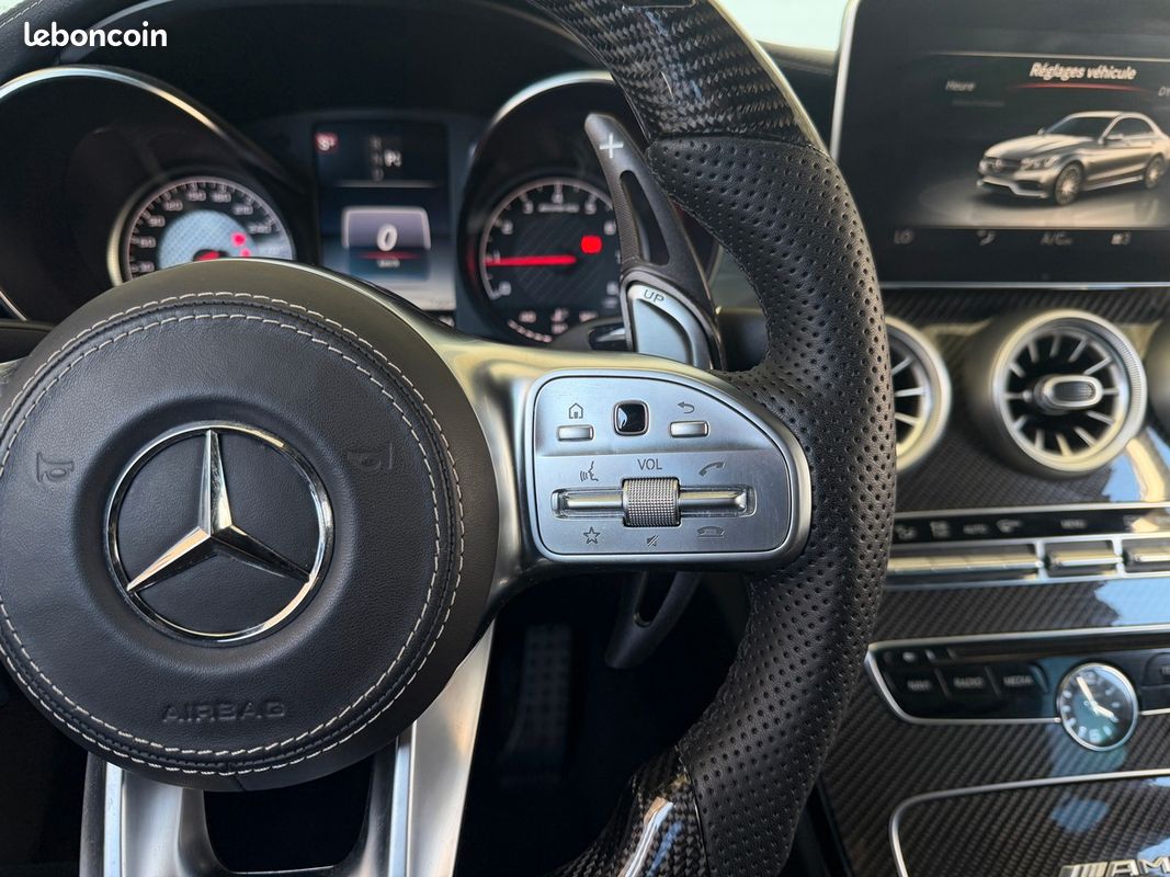 Mercedes-Benz Classe C 63 S AMG Speedshift - Malus payé - Toit ouvrant - Burmester - Pack carbon (image 12)