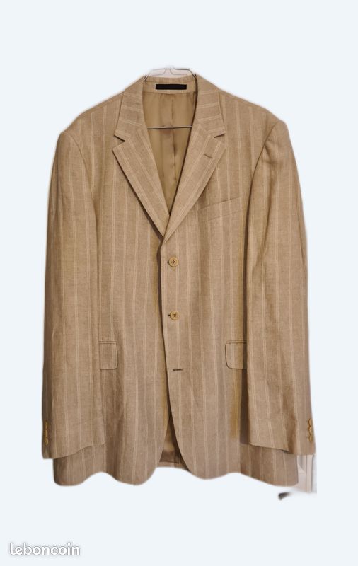 Veste homme en lin (image 1)
