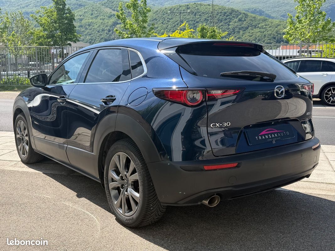 MAZDA CX-30 2.0L SKYACTIV-X M Hybrid 180 ch 4x2 BVA6 Exclusive / Camèra 360 / Toit ouvrant / Bose (image 5)