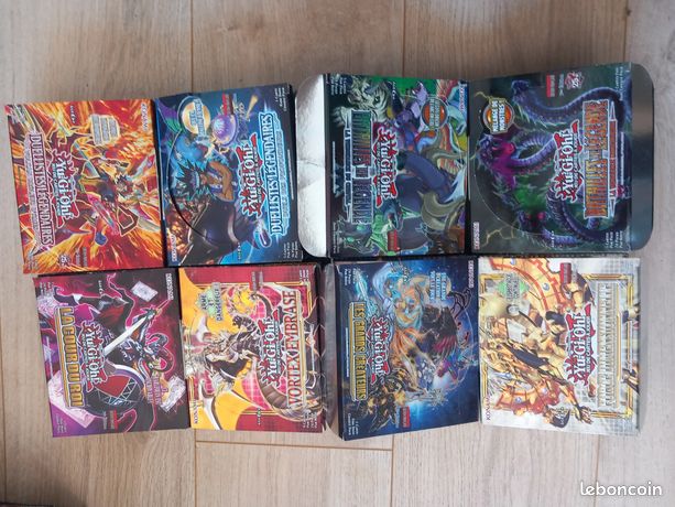 Yu gi oh Lot de cartes (1) avec display vf Collection