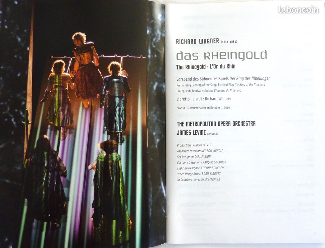 Coffret 8 DVD : Intégrale du Ring de WAGNER au MET de New York / Robert Lepage / James Levine, Fabio Luisi / Jonas Kaufmann, Bryn Terfel, Deborah Voigt, Jay Hunter Morris / Deutsche Grammophon (image 9)