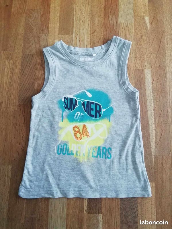 Lot Tshirt et Débardeur 4 ans (image 9)