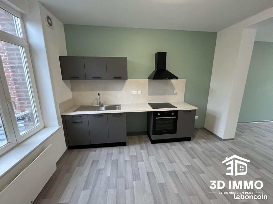 Appartement 3 pièces 74 m² · à Avesnes-sur-Helpe · 74 m² · 620 €
