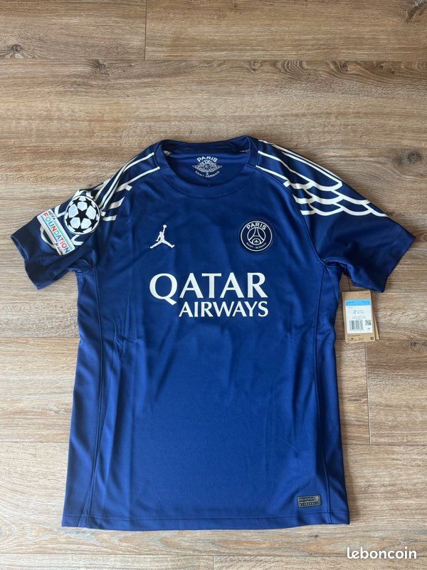 Flocage Officiel Psg O. Dembele Fourth UCL Maillot Adulte