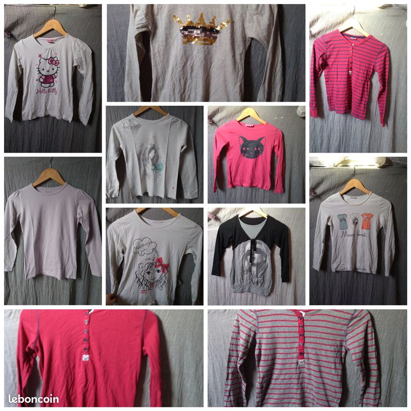 Tee-shirts fille 10 ans (image 3)