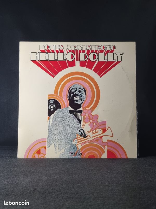 Lot 5 disques vinyles de Louis Armstrong (image 2)