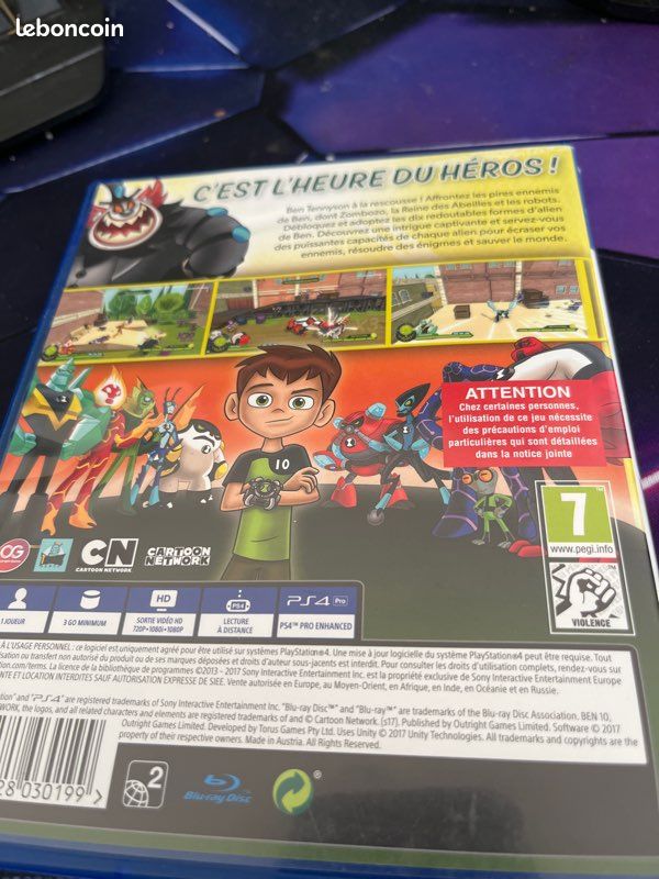 Ben 10 jeux pour enfants ps5 (image 2)
