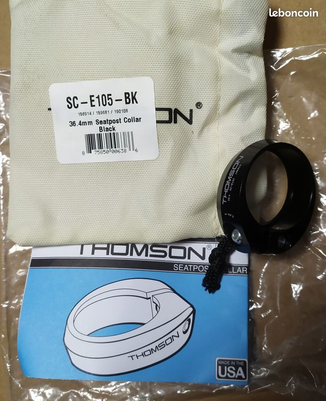 Tige de selle THOMSON Elite Seatback Noir