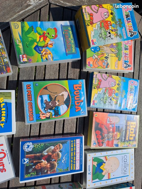 22 CASSETTES VIDEOS de dessins animés pour enfants (image 6)