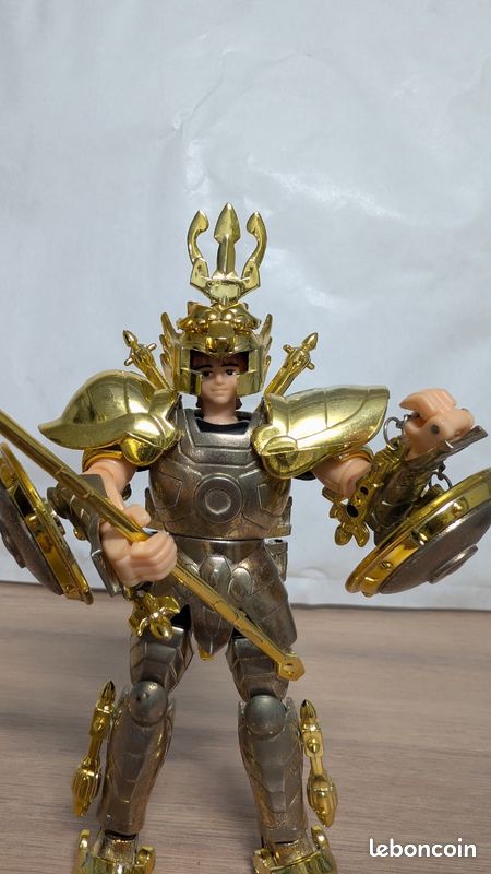 Figurine Bandai Saint Seiya - Chevalier D'or Balance Dokho - 1987 - Parfait état