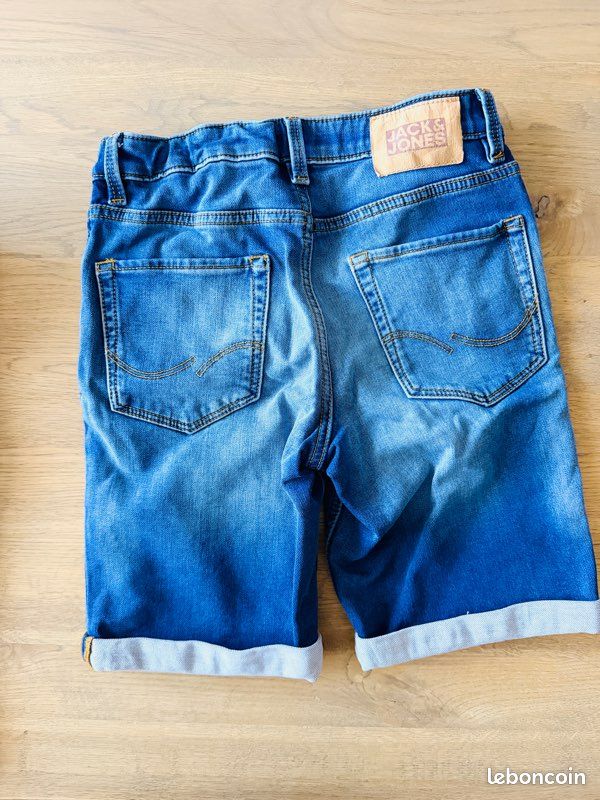 Short garçon POPBO bleu en coton Oliver Le Temps des Cerises | 3 SUISSES