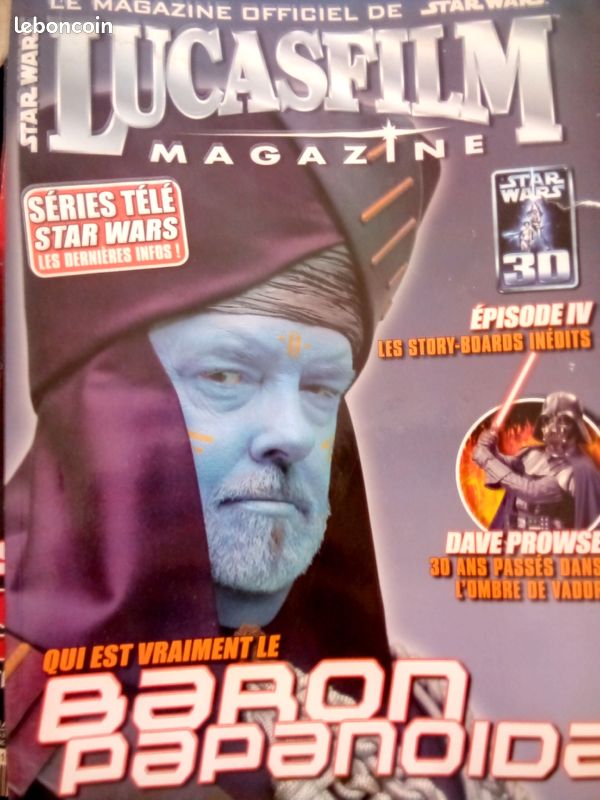 2 magazines Star Wars Lucasfilm (image 3)