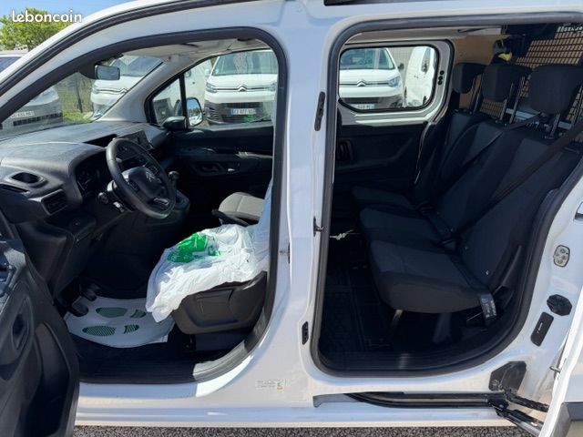 Citroen BERLINGO VAN XL 850KG BLUEHDI 100 S&S CABINE APPROFONDIE CONTROL BVM5 (image 5)
