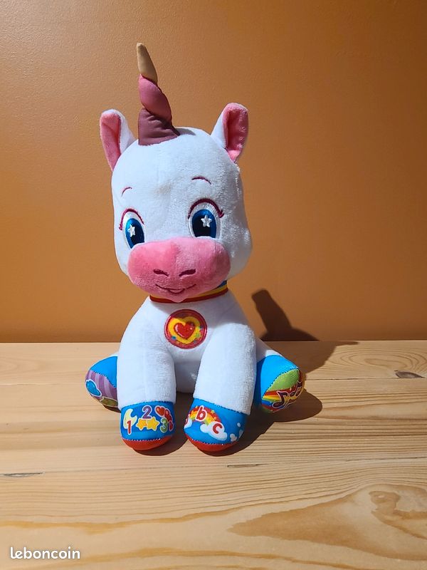 Clementoni Unicorno A Peluche Clementoni Scintilla Plush The