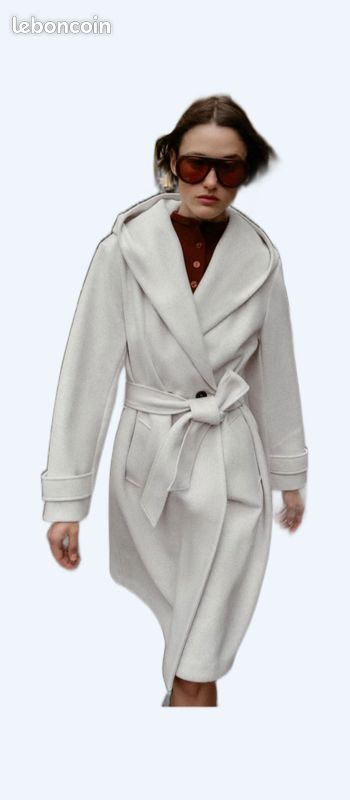 Capuche Manteau Creme Femme Zara Manteau Blanc à Capuche Zara