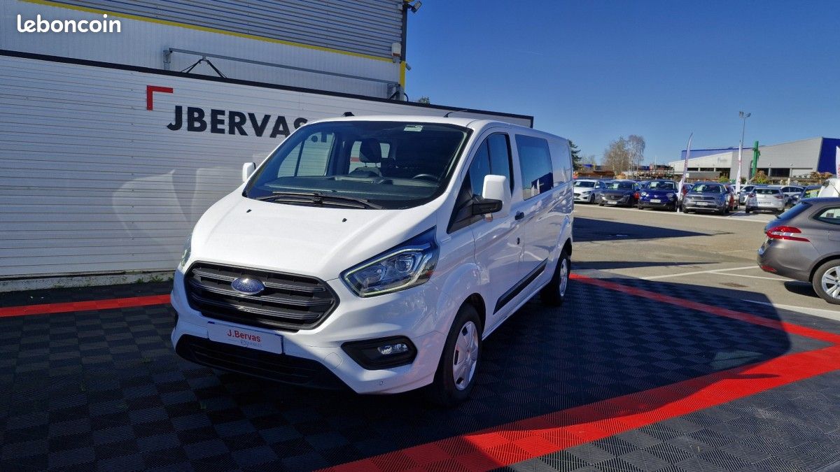 Ford Transit Custom CABINE APPROFONDIE L2H1 2.0 Ecoblue 130 Trend Business (image 1)