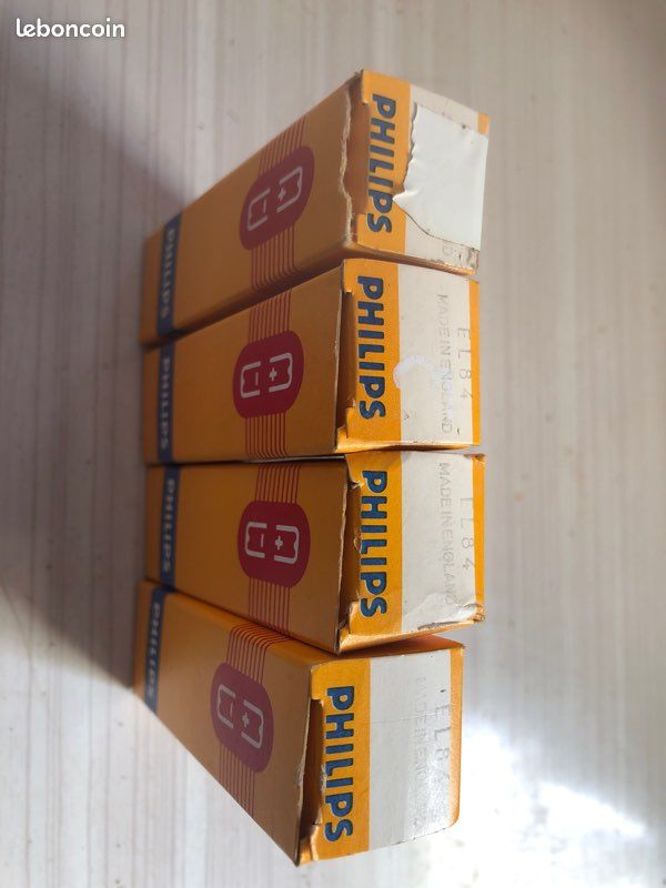 El84 philips neuves nos nib quartet (image 1)