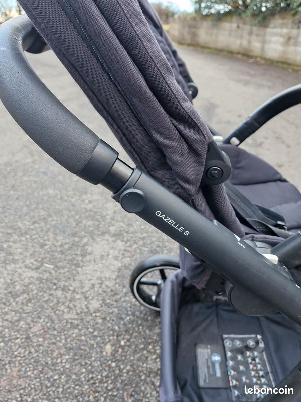 Poussette double Cybex Gazelle S complète (image 2)