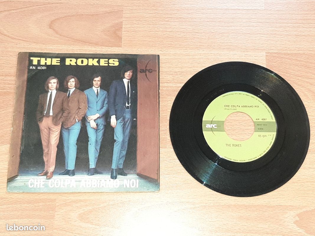 Disque vinyle 5 tours The Rokes (image 1)