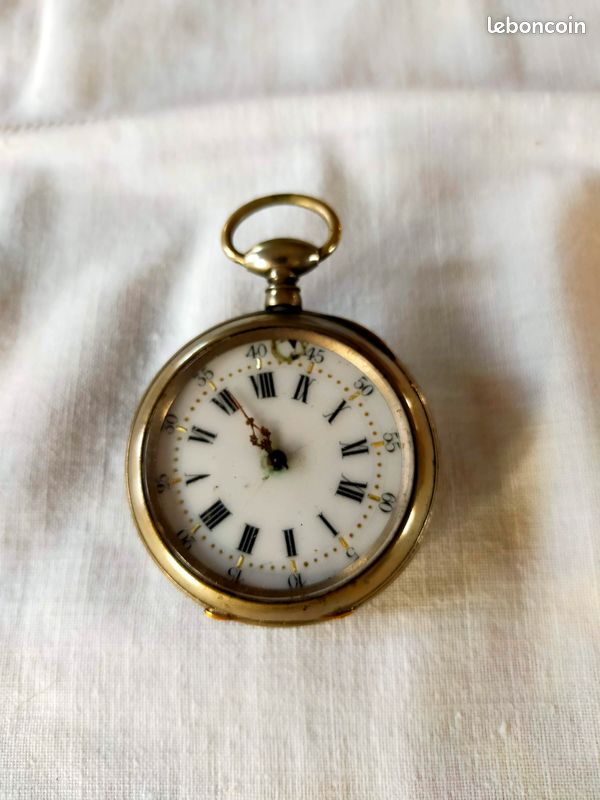 Montre Gousset Vintage Boîtier Argentan - Occasion, Style Rétro, Sans Marque Spécifique