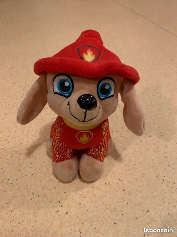 Peluche Marcus pompier - Pat Patrouille (image 1)