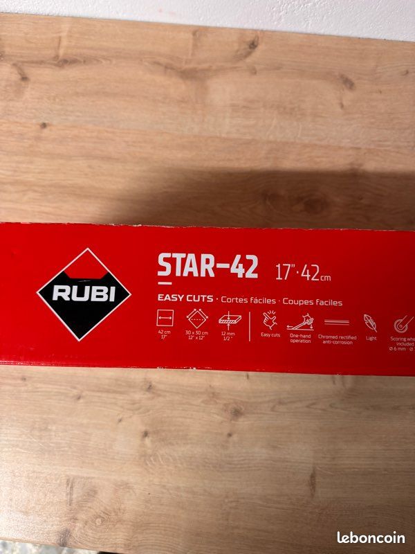Coupe carreaux Rubi Star 42 neuf (image 3)