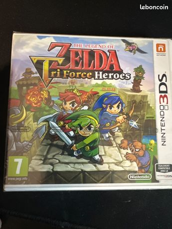 Jeux Nintendo 3DS - The Legend of ZELDA: Tri Force Heroes - Neuf, boite Jeux Nintendo 3DS - The Legend of ZELDA: Tri Force Heroes - Neuf, boite