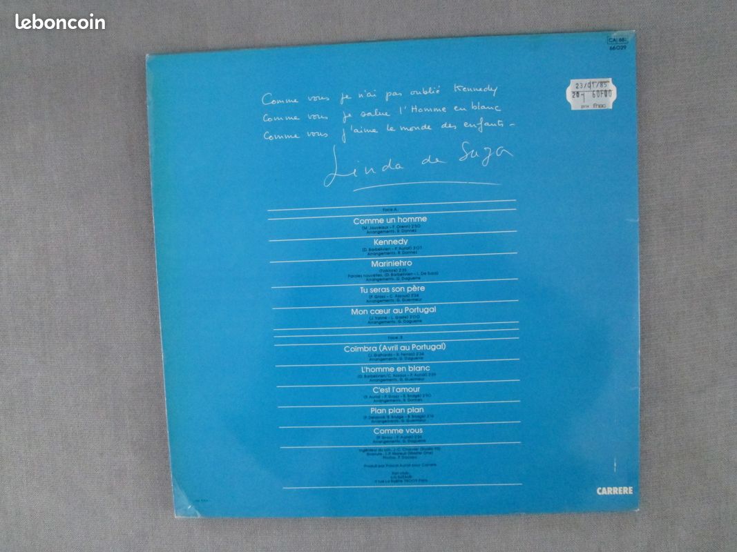 Vinyle 33 Tours - Linda de Suza (image 2)
