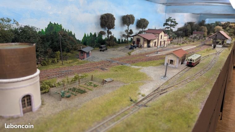 Grande Gare Jouef HO 41233 - Maquette Train électrique - Analogique - Très Bon état