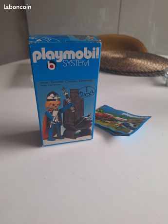 PLAYMOBIL SÉRIE COULEUR coffre blanc coffre vintage médiéval 3655 3617
