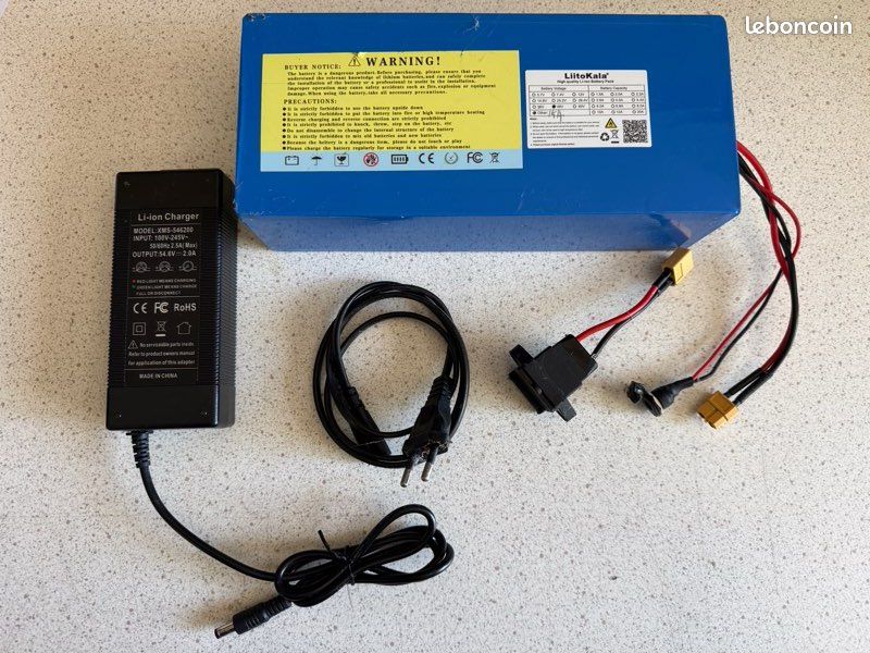 Batterie lithium 48 V 50 Ah avec cellules Samsung pour vélo électrique Batterie lithium 48 V 50 Ah avec cellules Samsung pour vélo électrique