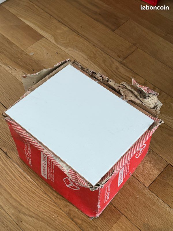 Carrelage Dado Ceramica blanc 20x25 - 8 boîtes (image 1)